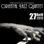 Oriental Jazz Quintet, concert de Mohamed Ali Kammoun au Palais Ennejma Ezzahra