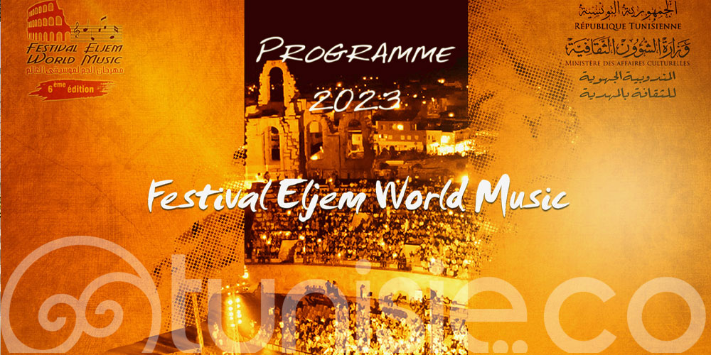 Programme du Festival El Jem World Music
