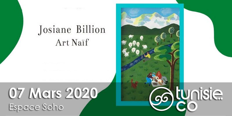 Vernissage de Josiane Billion Art Naïf le 7 Mars