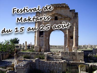 Programme de la 47e édition du festival de Maktaris du 15 au 25 aoÃ»t