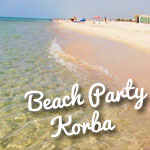 Beach Party au Blue Flamingo Resort de Korba le 13 Septembre  