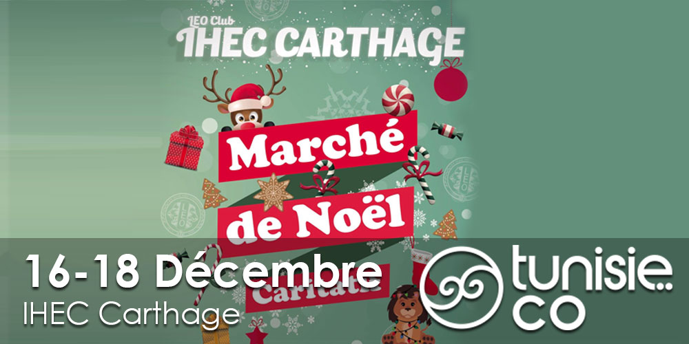 Marché de Noël Caritatif : Leo Club IHEC Carthage 