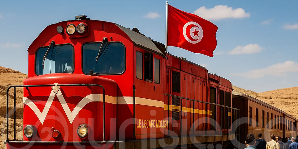 Le Lézard Rouge : Train touristique emblématique du Sud-Ouest tunisien