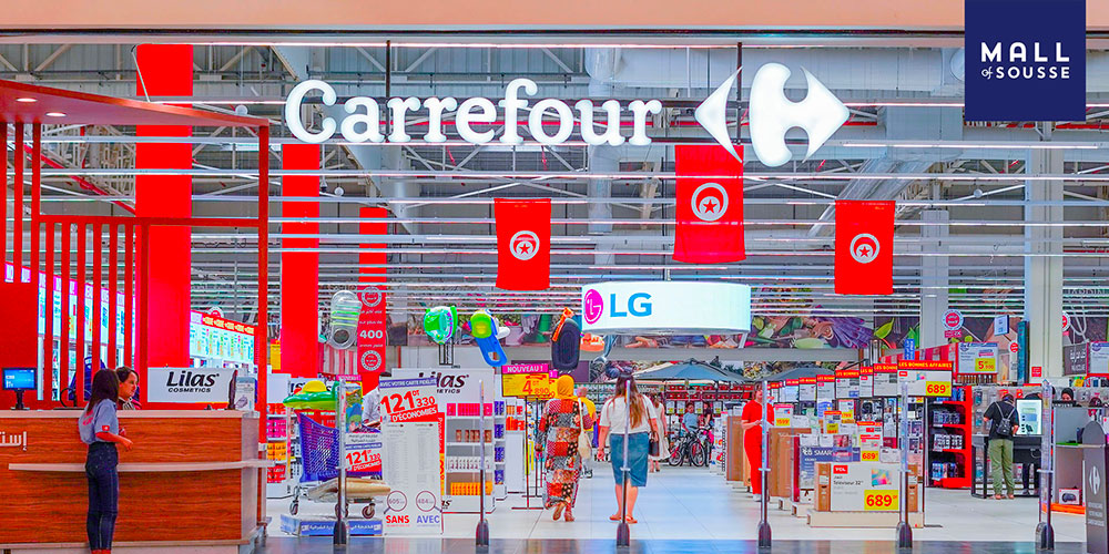 Carrefour Mall of Sousse : Une Destination Shopping, Gastronomie et Divertissement à Sousse