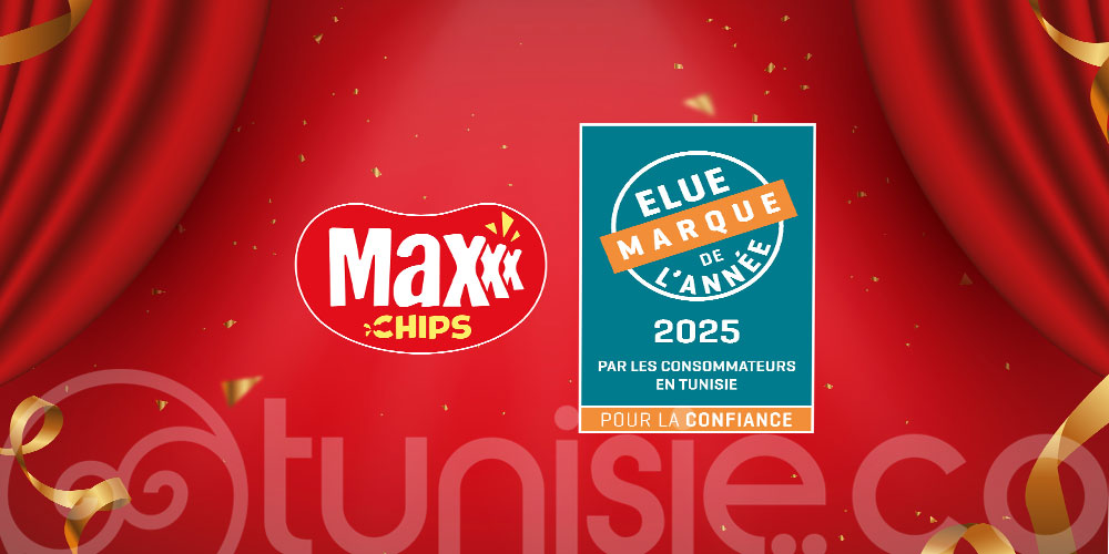 Maxxx Chips : Elue Marque de l’Année 2025 en Tunisie 