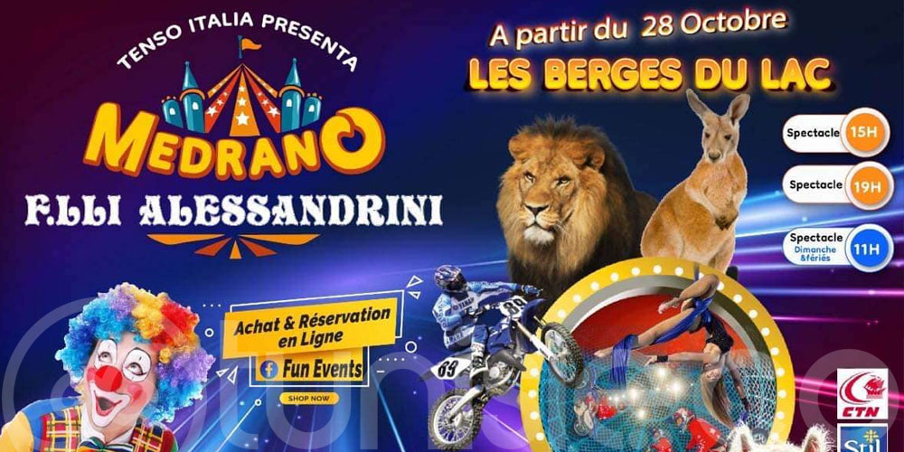 Le cirque 'Medrano' de retour à partir du 28 Octobre 2022