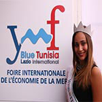 En photos : Miss Italie Rachele Risaliti au YMF pour la promotion de la Tunisie 