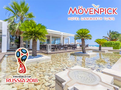 La FIFA World Cup 2018 au Mövenpick Hotel Gammarth Tunis 