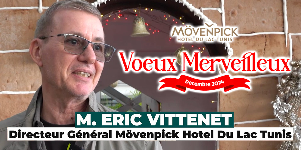 Eric Vittenet : Mövenpick Hotel du Lac Tunis illumine vos fêtes avec 'Vœux Merveilleux'