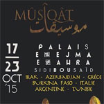 Programme du Festival MÃ»sîqât du 17 au 23 octobre 2015