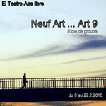 Exposition â€˜Neuf Artâ€¦ Art 9´ du 9 au 22 Février Ã  la galerie Aire Libre 