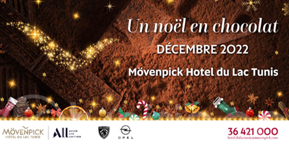 Noël en chocolat au Mövenpick Hotel du Lac Tunis