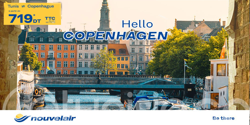 Explorez Copenhague à petit prix avec Nouvelair 
