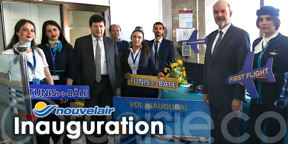 En photos : Nouvelair inaugure sa nouvelle ligne aérienne Tunis – Bâle