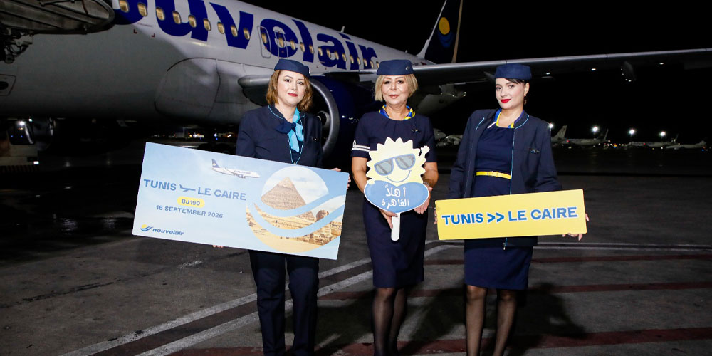 Nouvelair lance une nouvelle ligne directe reliant Tunis au Caire
