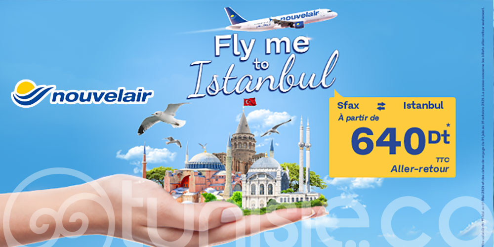 Nouvelair lance La promo « Fly me To Istanbul »