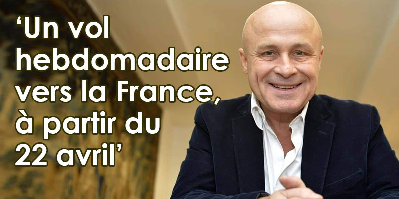 Olivier Poivre d’Arvor : On a signé un accord avec Air France pour 1 vol chaque semaine