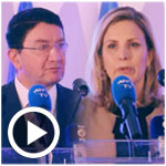 En vidéos : Selma Elloumi et Taleb Rifai ensemble pour la relance du Tourisme