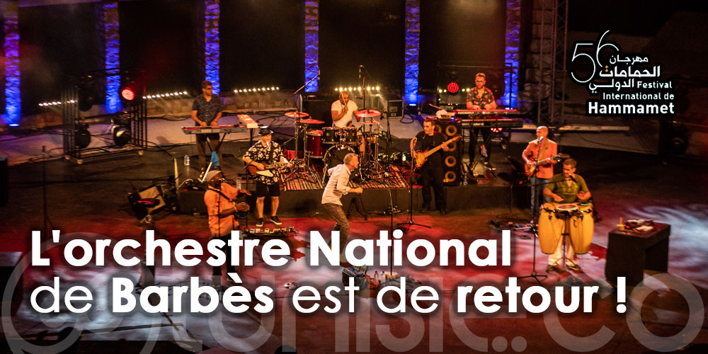Une superbe soirée avec l’Orchestre national de Barbès au Festival de Hammamet