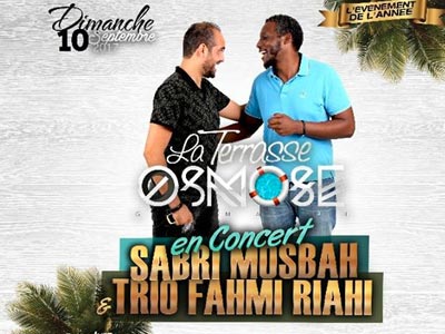 Sabry Mosbah et Trio Fahmi Riahi En Concert Ã  L'Osmose Gammarth
