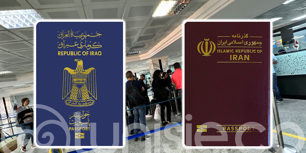 Suppression du visa d’entrée en Tunisie pour les titulaires des passeports irakiens et iraniens