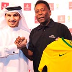 La légende de football Pelé nommé ambassadeur planétaire d´Emirates Airlines