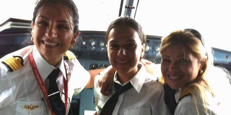 Tunisair: Un trio de pilotes Tunisiennes pour un même vol
