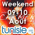 Bons plans sorties pour ce weekend des 09 et 10 aoÃ»t by Tunisie.co