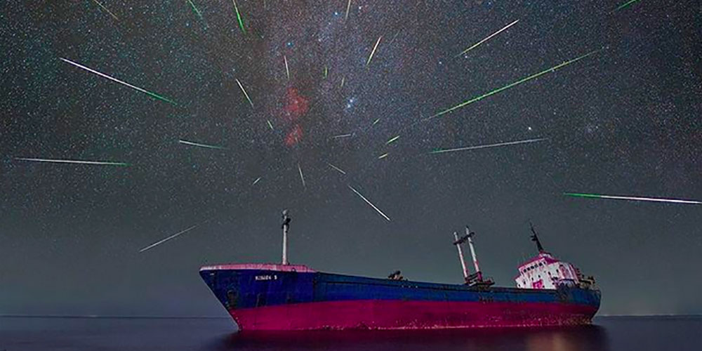 Pluie d'étoiles filantes sur les rivages de la Tunisie