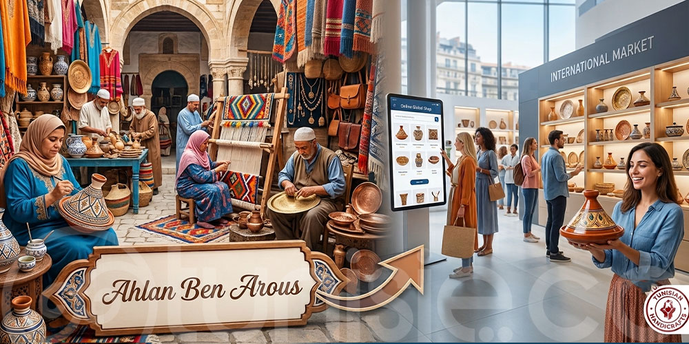 Projet 'Ahlan Ben Arous' veut ouvrir de nouveaux marchés aux produits artisanaux tunisiens