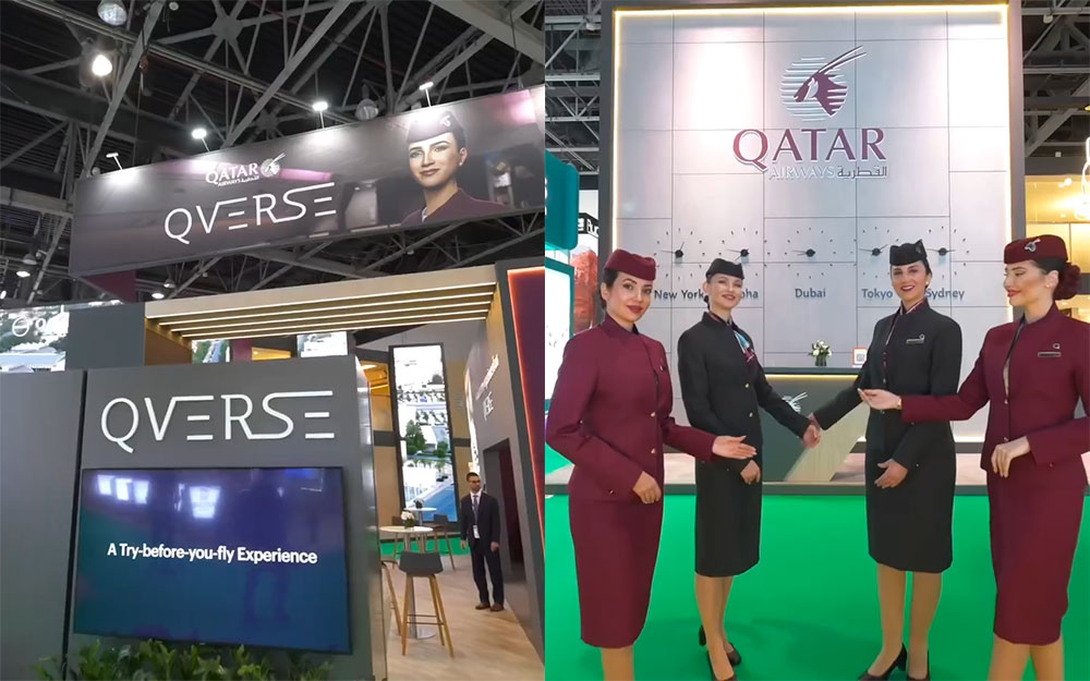 Qatar Airways ouvre la voie vers l'avenir du voyage au salon ATM Dubai