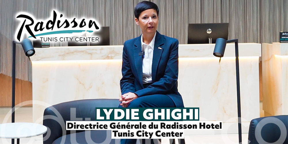 Lydie Ghighi une vision de l'Hôtellerie au Radisson Tunis City Center