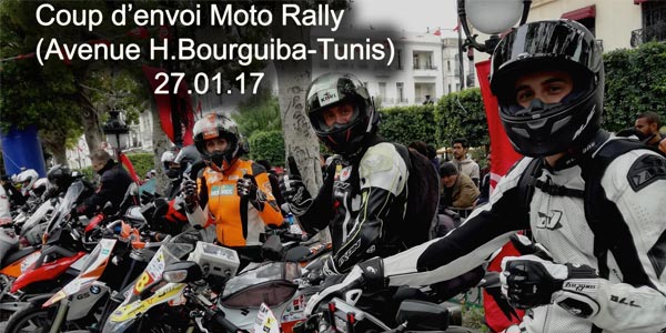 En photos : coup d'envoi de la deuxième édition du Tunisian Moto Rally 2017