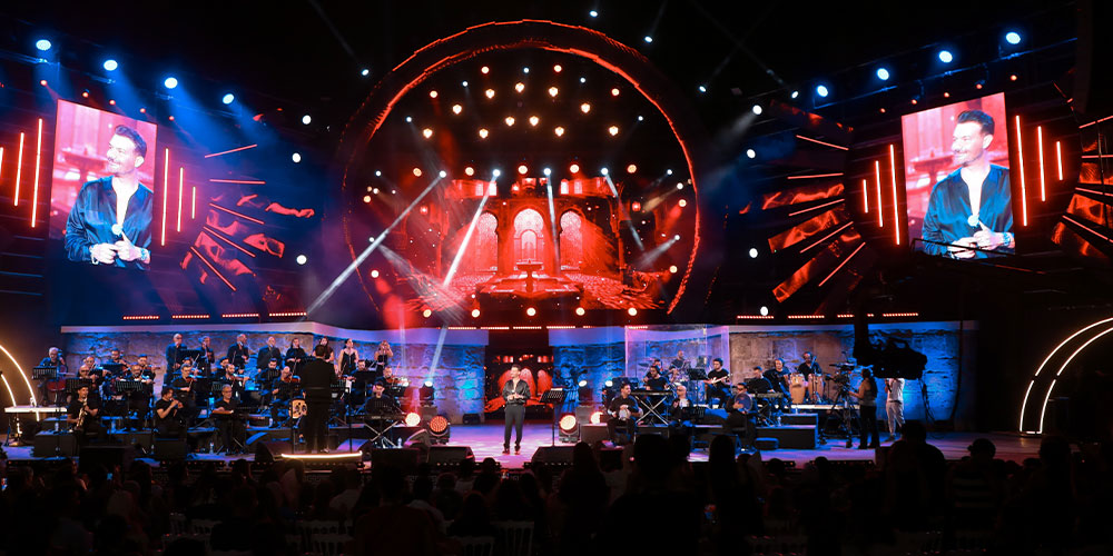 Festival international de Carthage Le chanteur libanais Rayan en concert caritatif 