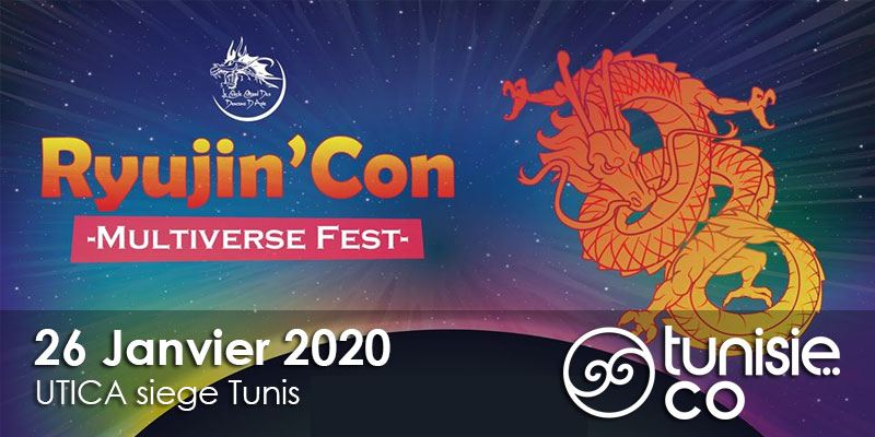 Ryujin'Con - Multiverse Fest le 26 Janvier 2020