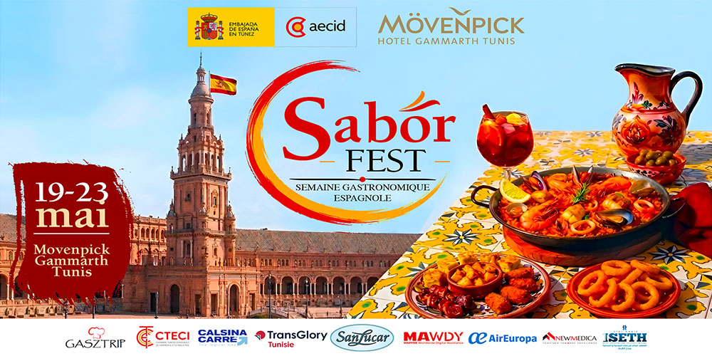 ' SaborFest Tunisia ' La Semaine des Saveurs Espagnoles Du 18 au 23 mai 2026 au Mövenpick Hotel Gammarth Tunis