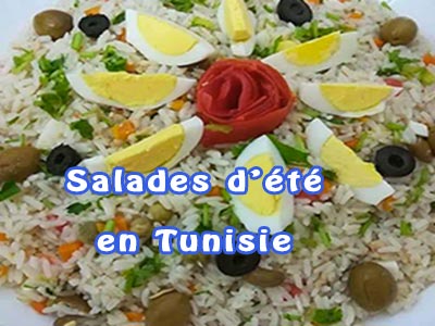 6 Salades convoitées par le Tunisien pendant l’été