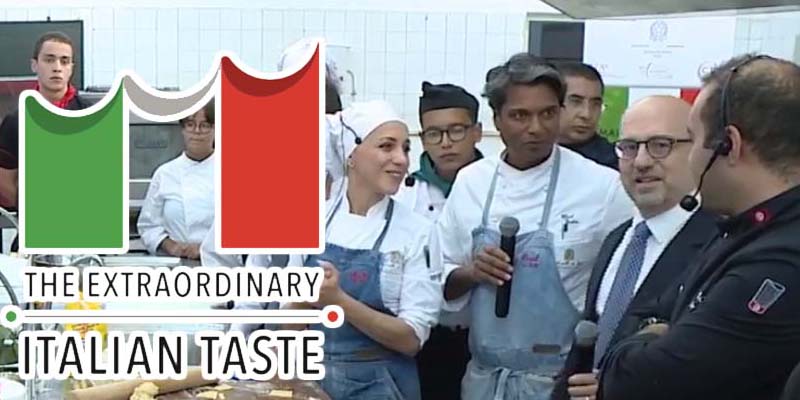 En vidéo : Démonstration culinaire pour entamer la semaine de la cuisine italienne