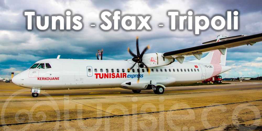 Sfax et Tripoli de retour sur les lignes Tunisair Express