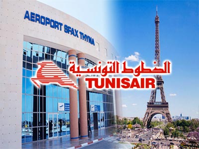 Tunisair : Reprise des vols Sfax-Paris après 4 ans d'absence
