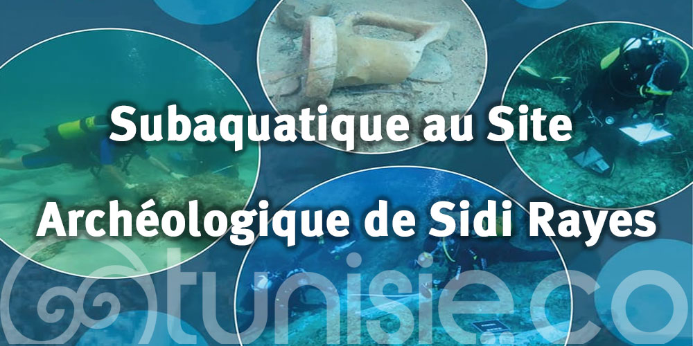 Une journée portes ouvertes présentant le patrimoine culturel subaquatique au site archéologique de Sidi Rayes - Nabeul 30 juillet 2023