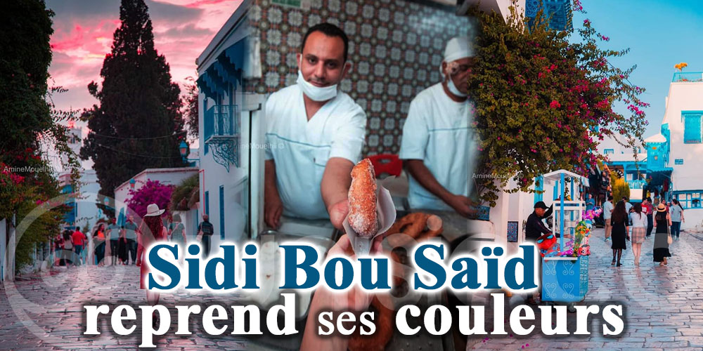 En photos: Sidi Bousaid reprend ses couleurs