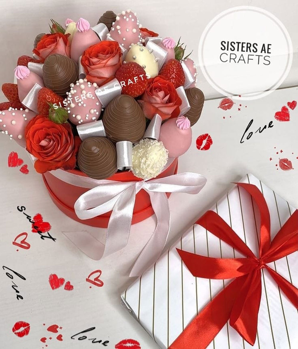 Chocolat et Fleurs : Célébrez l'amour avec cette combinaison de bonheur