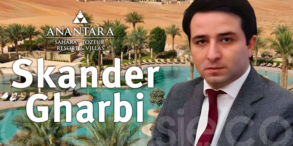 Skander Gharbi nouveau Directeur Général de l'Anantara Sahara Tozeur