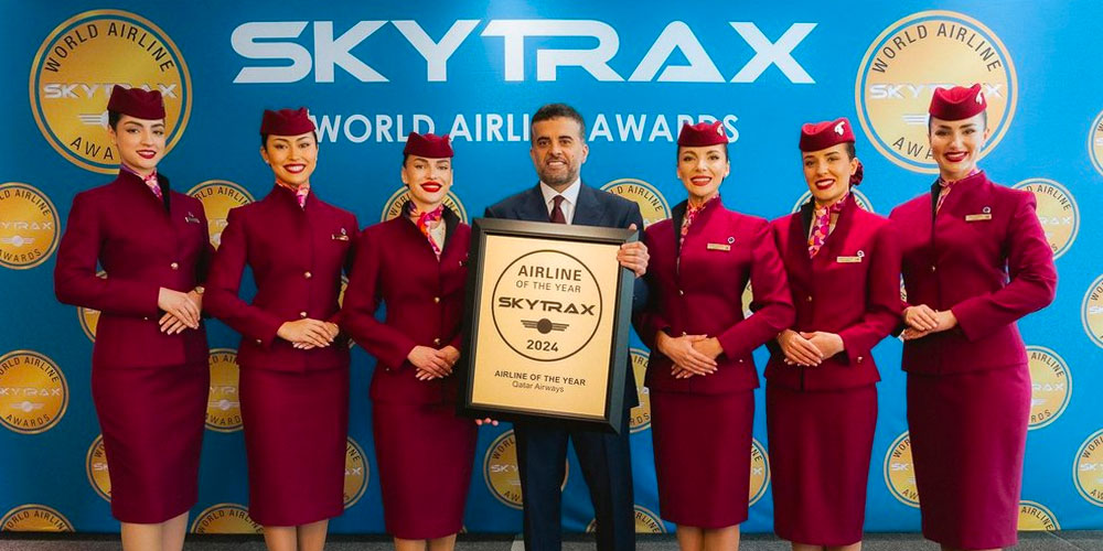 Qatar Airways nommée meilleure compagnie aérienne mondiale aux World Airline Awards 2024