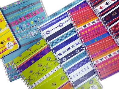 Les cahiers SELECTA habillés en artisanat tunisien dans sa 2ème édition