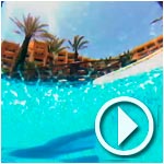Vidéos sous-marines de la plage et de la piscine du MÃ¶venpick Sousse 