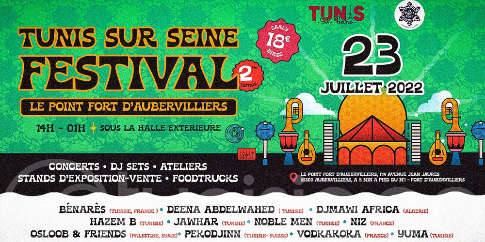 Le 23 juillet: Le retour exceptionnel du festival ''Tunis sur seine''
