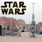 Le décor Star Wars ou la science fiction en plein désert de Nefta dans le Sud tunisien