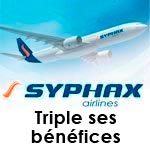 Syphax Airlines triple ses revenus et prépare un prochain vol pour le Canada